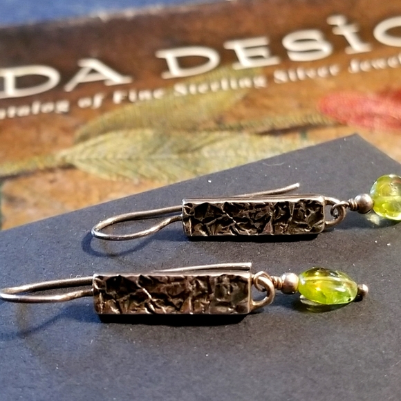 Silpada Jewelry - Silpada Sterling Silver & Peridot Earrings